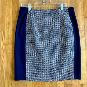 Tweed pencil skirt